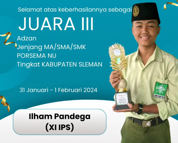JUARA 3 ADZAN PORSEMANU SLEMAN